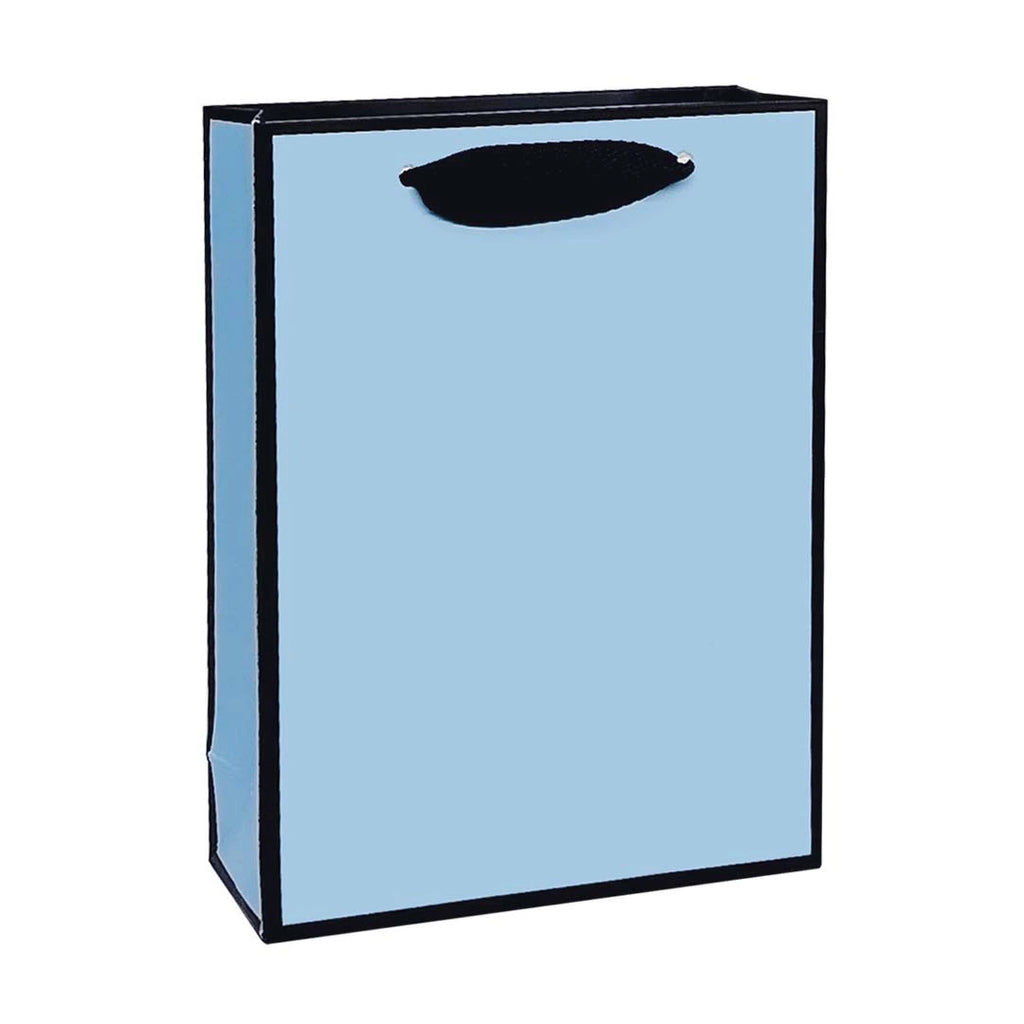 Pastel Matte Paper Bag - Blue variant for doorgift packaging
