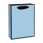 Pastel Matte Paper Bag - Blue variant for doorgift packaging