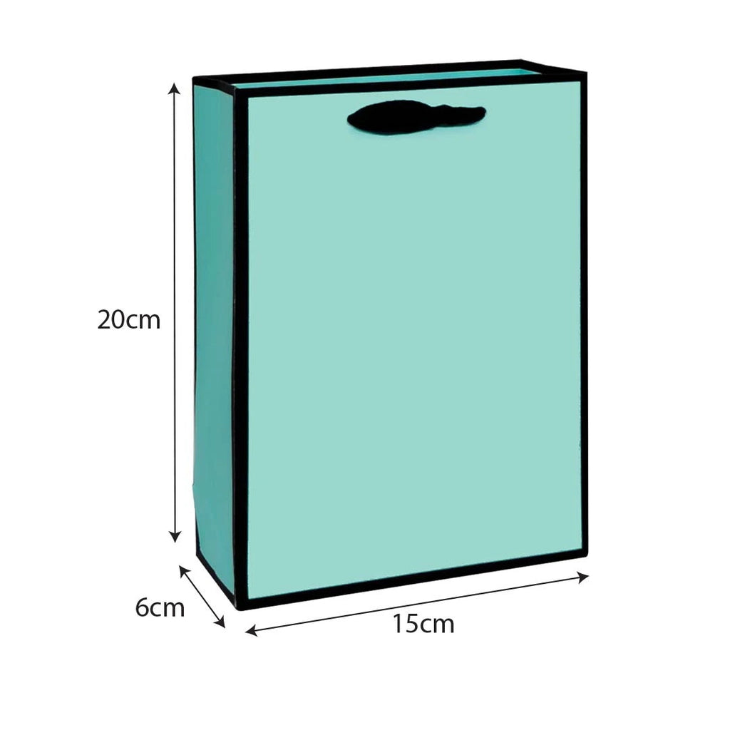 Pastel Matte Paper Bag dimensions 15 X 6 X 20 cm - doorgift packaging