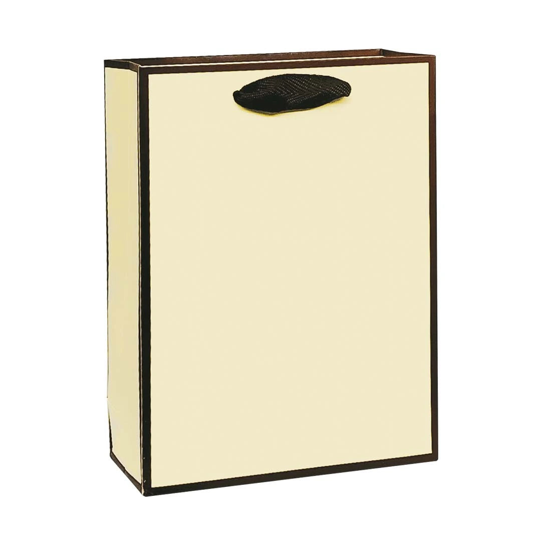 Pastel Matte Paper Bag - Yellow variant for doorgift packaging Malaysia
