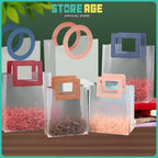 PP Tote Color Handle Transparent Bag for reusable shopping bag - wholesale Malaysia