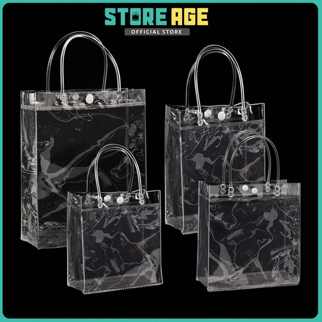 Clear PVC Plain Transparent Bag for clear gift bag wholesale - wholesale Malaysia