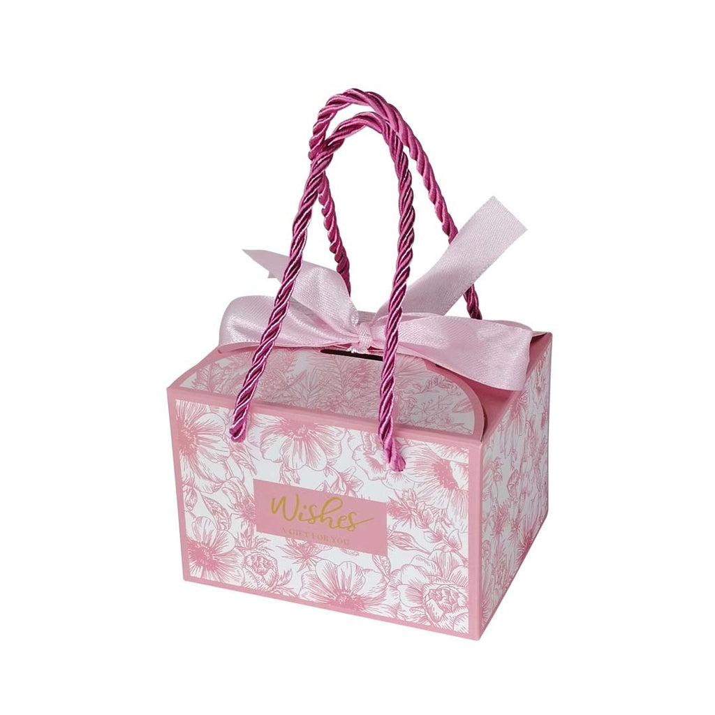 Rectangular-Shaped Gift Box color design pink - doorgift kahwin packaging