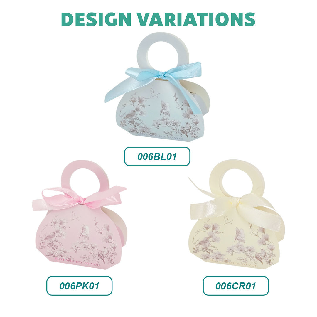 Ring Handle Candy Gift Box -color variations available for bulk Malaysia order