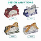 Rope Triangular Luxury Gift Box variations for wedding favor / sweet candy box - wholesale Malaysia
