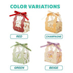 Small Rectangular Ribbon Gift Box - color variations available for bulk Malaysia order