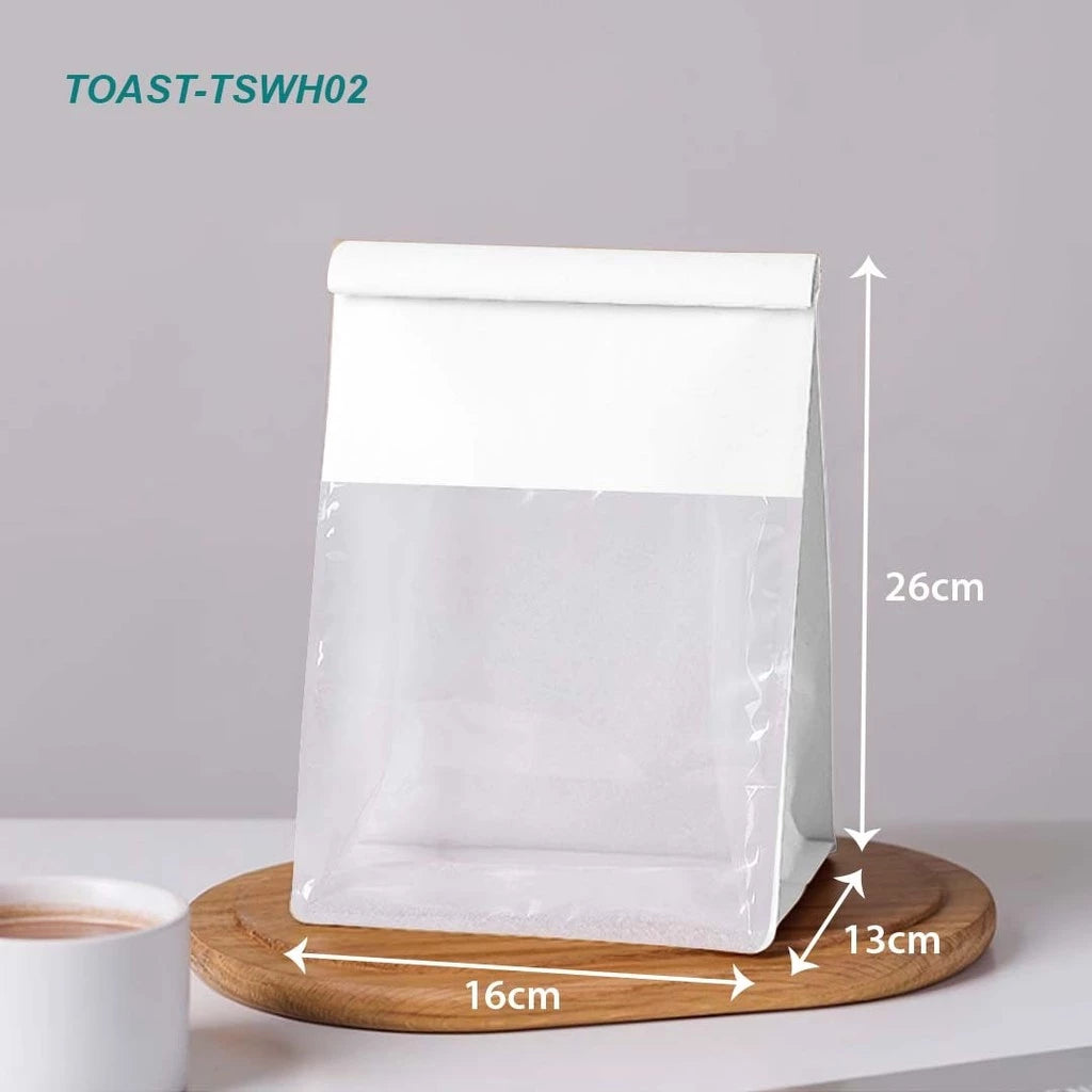Toast Bag with Window design TSWH02 - bakery takeaway Malaysia