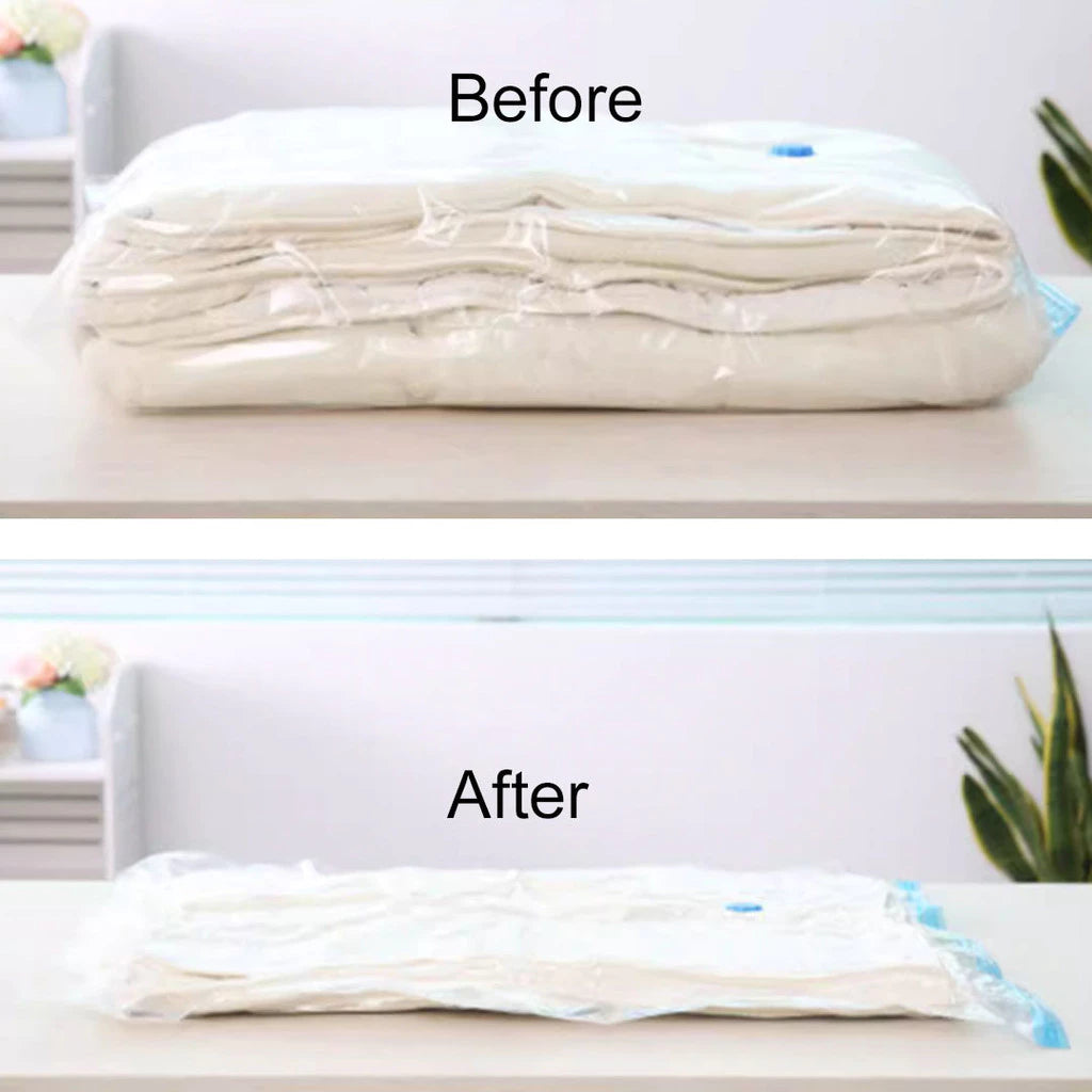 Vacuum travel bag compressed clothes bedding storage Malaysia