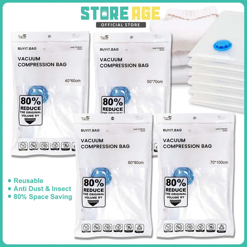 Vacuum storage bag for travel space saving - wholesale Malaysia