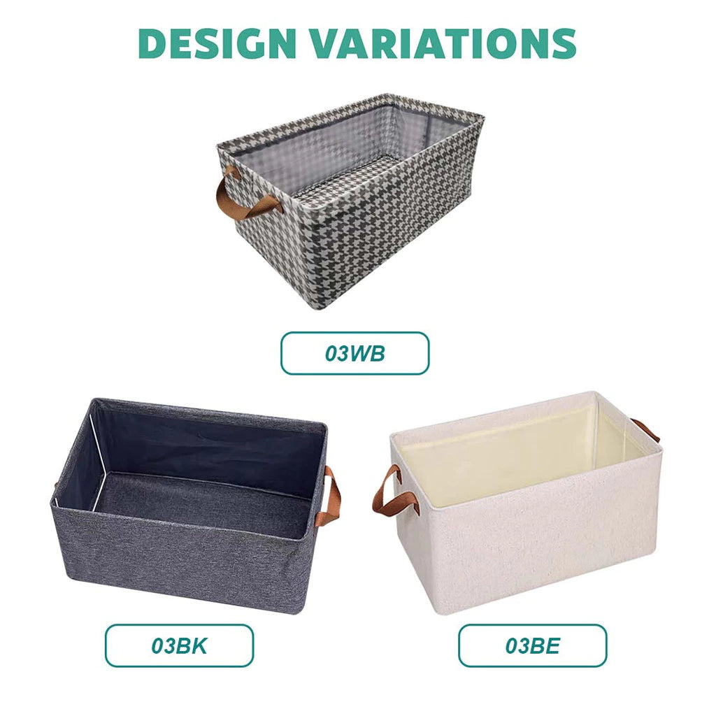 Wardrobe Organizer Cloth Storage Box - design variations available for bulk Malaysia order