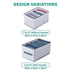 Wardrobe Organizer with Slot - size & design variations available for bulk Malaysia order