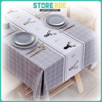 Waterproof & Oil-Proof PVC Dining Table Cloth for clear gift bag wholesale - wholesale Malaysia